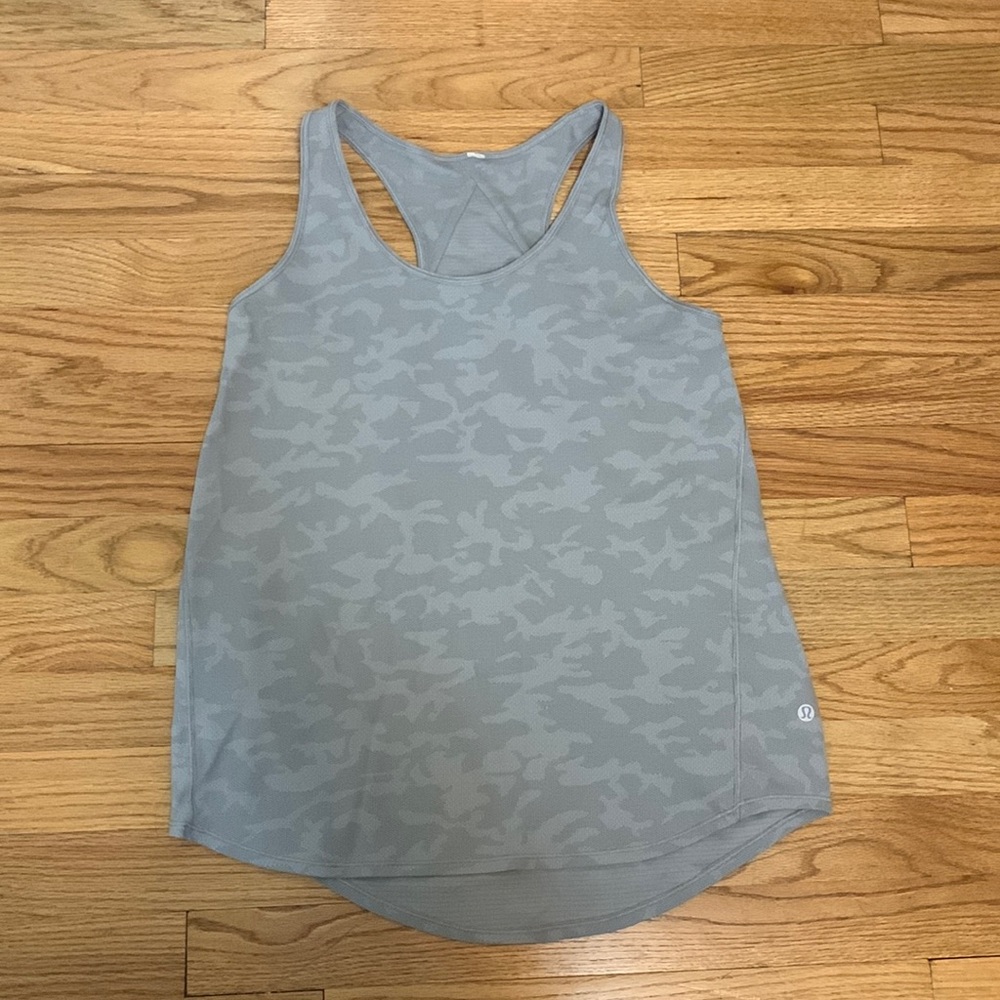 Grey Camo Lululemon Tank Top